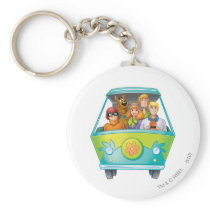 Scooby Doo Airbrush Pose 25 Key Chain