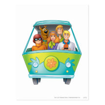 Scooby Doo Airbrush Pose 25 Postcard