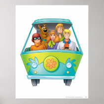 Scooby Doo Airbrush Pose 25 Poster