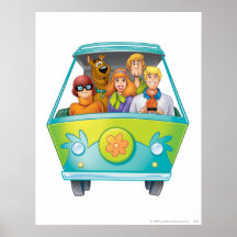 Scooby Doo Airbrush Pose 25 Poster