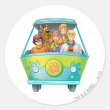Scooby Doo Airbrush Pose 25 Sticker