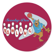 Scooby Doo "Bowling"1 Stickers