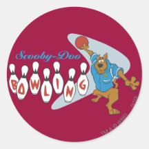 Scooby Doo "Bowling"1 Stickers