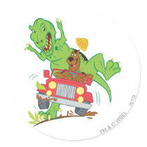 Scooby Doo Dinosaur Attack1 Stickers