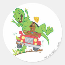 Scooby Doo Dinosaur Attack1 Stickers