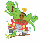 Scooby Doo Dinosaur Attack1 t-shirts