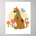 Scooby Doo Following Butterfly1 Print
