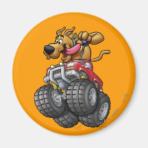 Scooby Doo Monster Truck1 Fridge Magnet