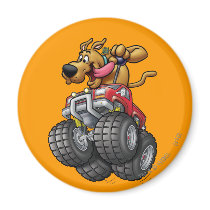 Scooby Doo Monster Truck1 Fridge Magnet