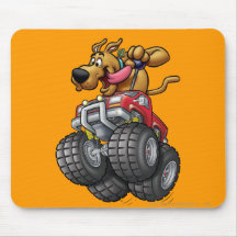 Scooby Doo Monster Truck1 Mouse Pad