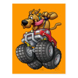 Scooby Doo Monster Truck1 Postcard