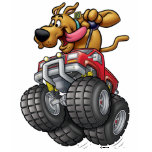 Scooby Doo Monster Truck1 t-shirts