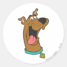 Scooby Doo Pose 49 Round Sticker