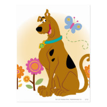 Scooby Mouth Opened Smile Post Cards