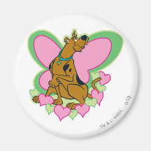 Scooby Pretty Butterfly Scooby Fridge Magnets