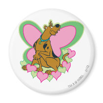 Scooby Pretty Butterfly Scooby Fridge Magnets