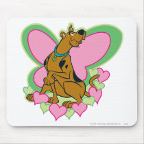 Scooby Pretty Butterfly Scooby Mouse Pads