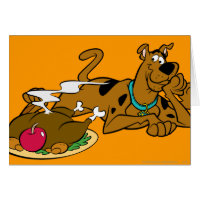 Scooby Thanksgiving 06 Greeting Card