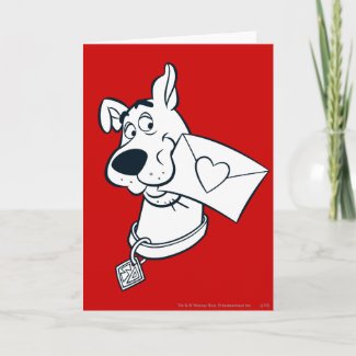 Scooby Valentine's Day 02 Greeting Card