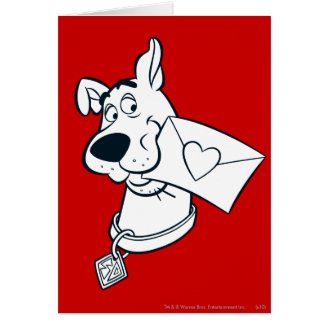 Scooby Valentine's Day 02 Greeting Card