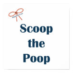 Scoop The Poop Reminders Poster