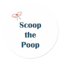 Scoop The Poop Reminders Sticker