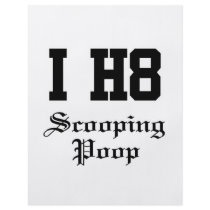 scooping poop flyers