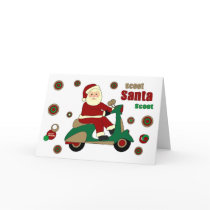 Scoot Santa Scoot Card by ScottInk Scoot Santa Scoot Card