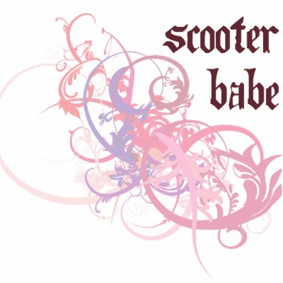 Scooter Babe Photo Sculptures by busybees