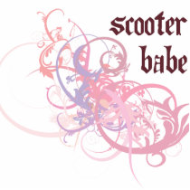 Scooter Babe photo sculptures by busybees Scooter Babe photo sculptures
