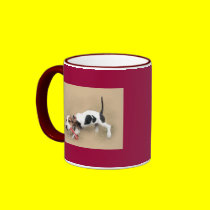 Scooter...Basset Hound Puppy!...Coffee Mug. mugs