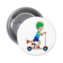Scooter Boy Buttons