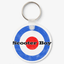 Scooter Boy Vespa keychain by PopGear Scooter Boy Vespa keychain