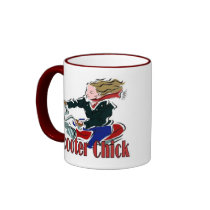 Scooter Chick mugs