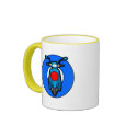 Scooter Club logo mugs by figstreetstudio Scooter Club logo mugs