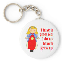 scooter girl keychain