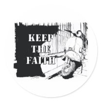 Scooter Keep the Faith Sticker