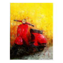 scooter postcards