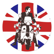 Scooter Rider UJ 2 Sticker