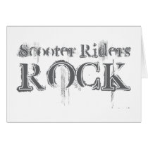 Scooter Riders Rock cards