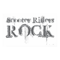 Scooter Riders Rock posters by busybrain Scooter Riders Rock posters