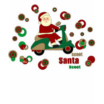 Scooter Santa T-Shirt