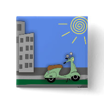 Scooter-scape Badge buttons by ScottInk Scooter-scape Badge buttons
