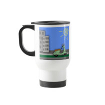 Scooter Scape Mug by ScottInk Scooter Scape Mug