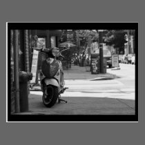 Scooter South Street BW postcards
