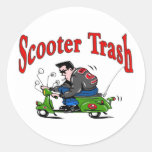 Scooter Trash Sticker