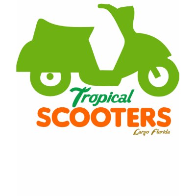 Scooter Tee Shirt by tropicalscooters