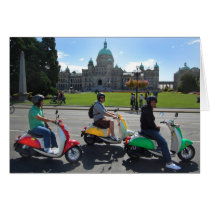 Scooters in Victoria Card cards