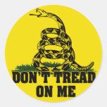 Scope Cap Sticker, Gadsden, Style 2