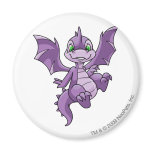 Scorchio Purple Fridge Magnet